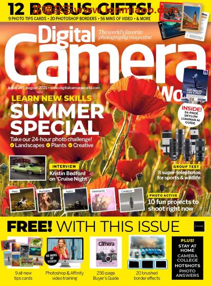 [英国版]Digital Camera World 数码相机世界 2021年8月刊